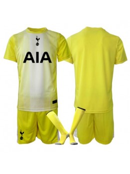 Billige Tottenham Hotspur Keeper Tredjedraktsett Barn 2025-26 Kortermet (+ Korte bukser)